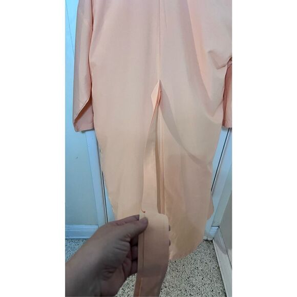 TRAVEL SMITH TWO PIECE CORRAL COLOR DRESS AND JACKET WOMENS SIZE M - Picture 6 of 12